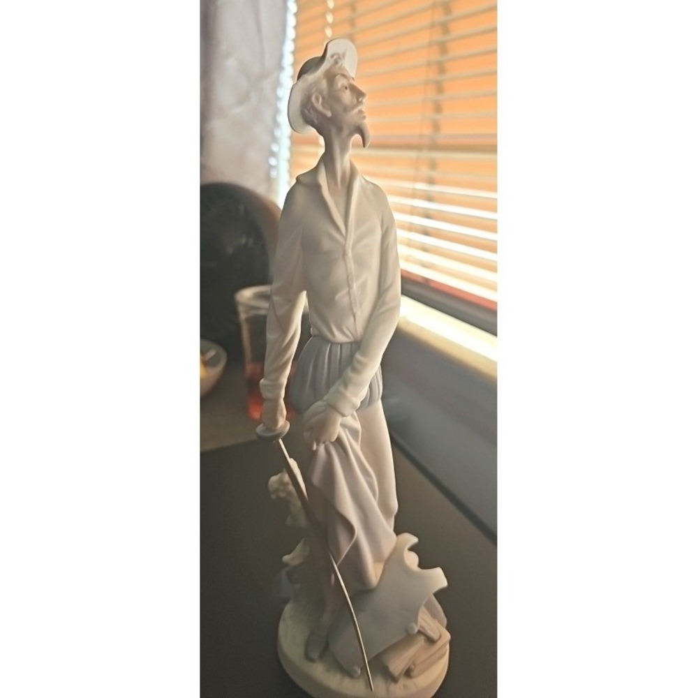 Lladro Don Quixote Standing Figurine 1030 Matte Porcelain Spain Salvador Furio